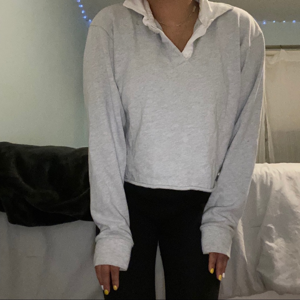 Brandy Long Sleeve Crop Top